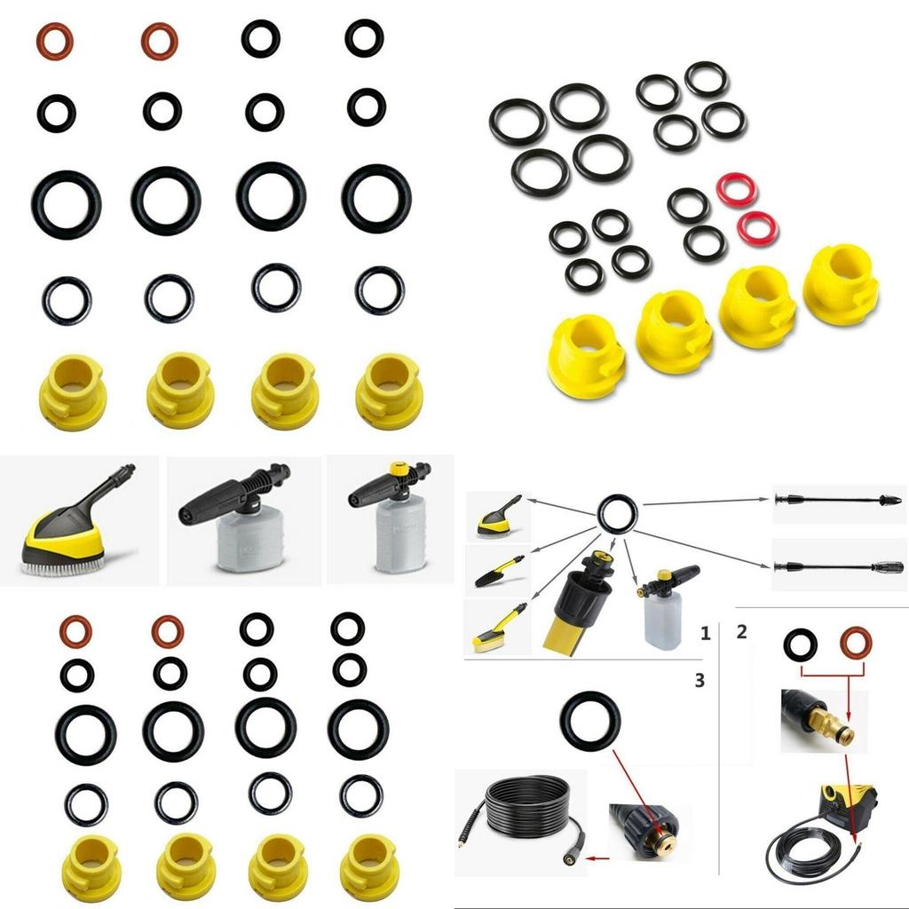 Joint torique d'étanchéité pour nettoyeur haute pression Karcher K2 K3 K4 K5 K6 K7 de haute qualité et durable