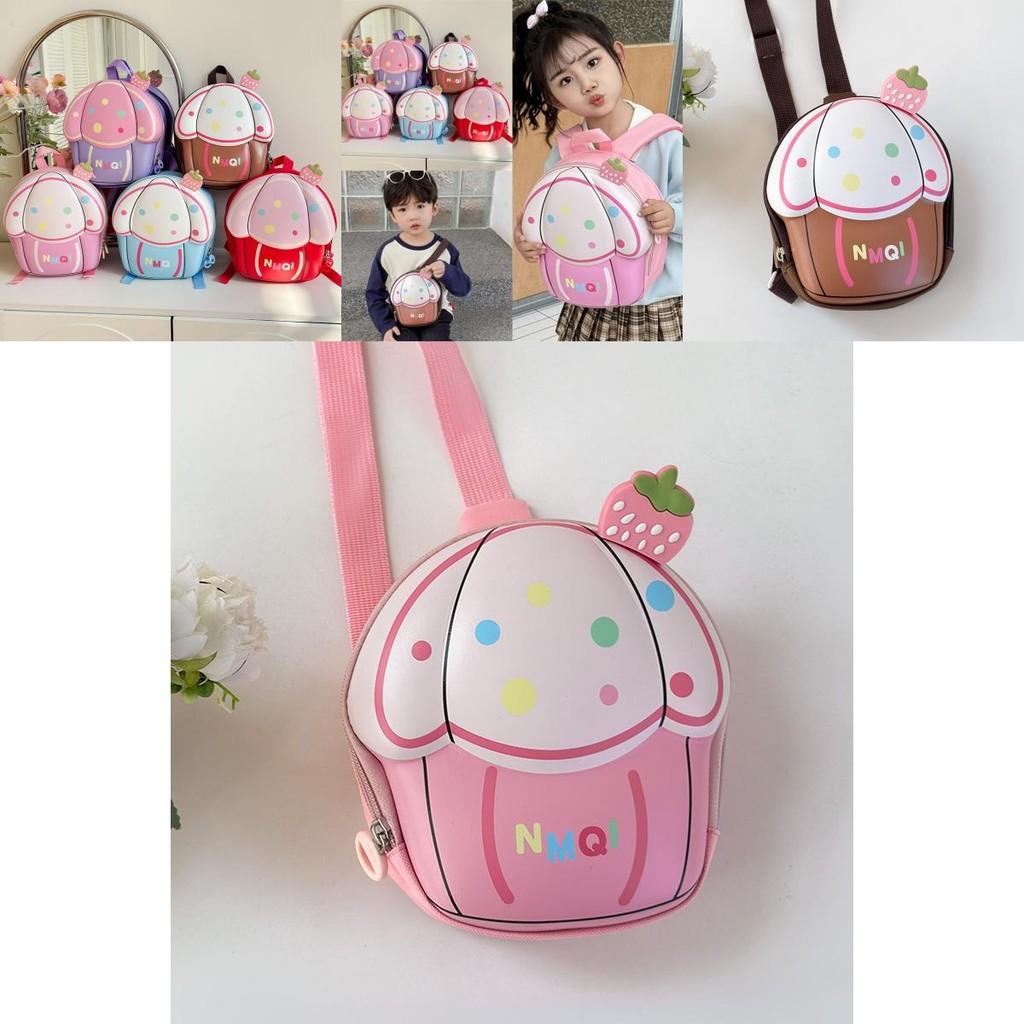Lightweight And Stylish Oxford Fabric Chest Bag For Kids With Fun Cartoon Design
