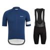 Herren Radtrikot Set Atmungsaktiv Schnelltrocknend Kurzarm Fahrradbekleidung Rennrad Mountainbike Fahren