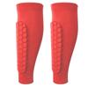 1 Pair Leg Sleeves Shin Guards Shockproof Honeycomb Nylon Support Sock Shin Protector Soccer Gear Soccer Shields Sports Legging 1