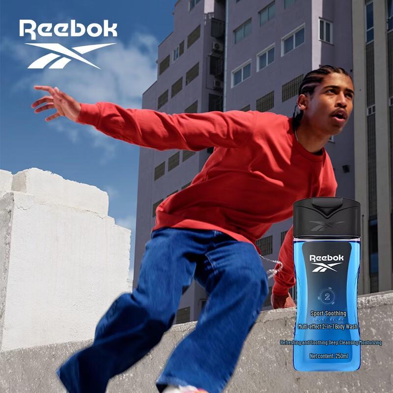 Reebok Men's 2-in-1 Sport Soothing Shower Gel