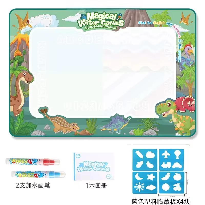 Übergroße magische Wassermalstifte Montessori-Spielzeug Lernmatte Schreiben Kinder Zeichnen Wiederholtes Graffiti-Malen Kinderspielzeug