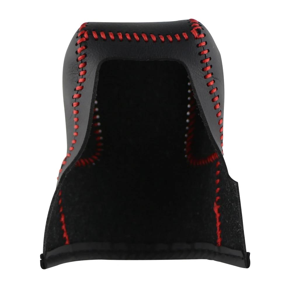 

Кожаный чехол на ручку переключения передач для Ford Everest Ranger 2020 2025 2025 AT Аксессуары для воротника головки автоматической коробки передач