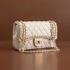 Borsa Profumata Piccola Borsa da Donna Chao Lingge Borsa a Catena Texture Borsa a Spalla Singola Sottobraccio Crossbody