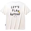 Anta X Seal Look Collaboration Lifestyle Series Sports Casual Simple Loose Round Neck Pullover Letter Short Sleeve T-Shirt Unisex T-Shirts 972528102-4