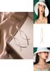 Chic Crossed Line Earrings Japanese Influence Sweet And Charming Individual
