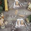 30pcs/set Angel Design Keychain Bag Tags for Guests Favor Baby Shower Wedding