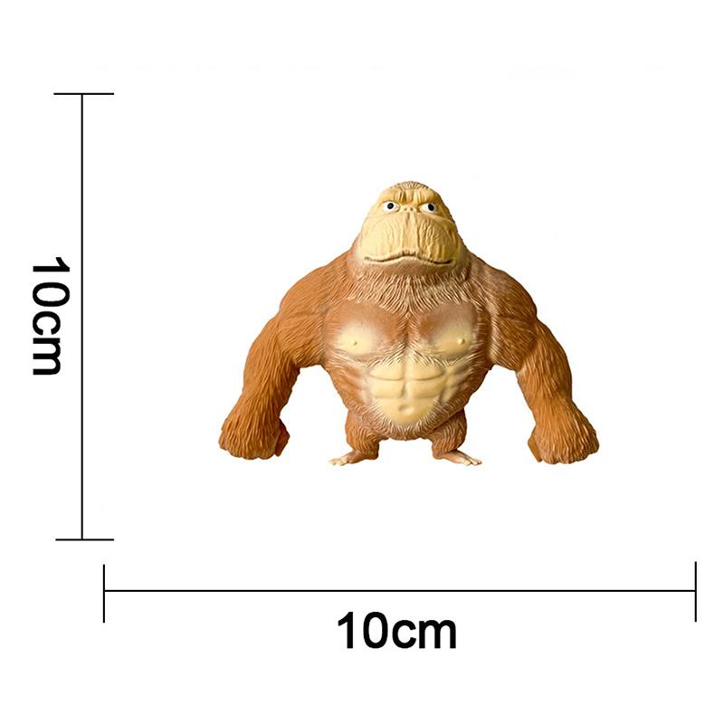 

Антистресс Орангутан Игрушки-непоседы Мягкая Обезьяна Смешная Декомпрессия Горилла Снятие Стресса Игры Игрушка Для Взрослых Детей 10x10cm