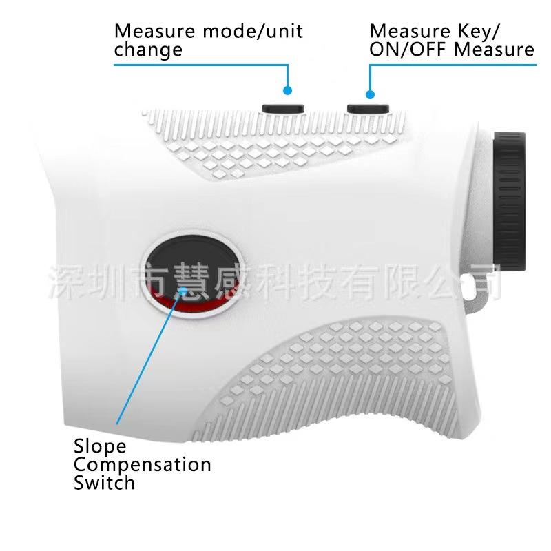 Nowy dalmierz laserowy do golfa z transmisją AI i kompensacją kąta drgań dla teleskopu magnetycznego 1200Y