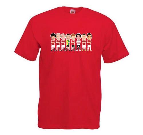 Utd Legends Vector Heroes Adult Red T-Shirt tshirt S-XXXL Great Gift L