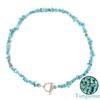 Healing Bohemian Gem Gravel Natural Semi-precious Stone Necklace Women's Fashion Necklace Jewelry Collares Para Mujer Female