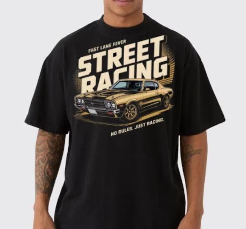 Street Racing Unisex Heavy Cotton Tee