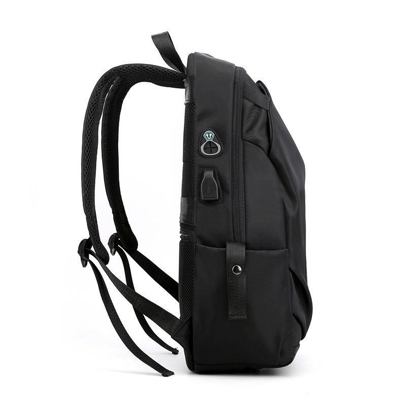 Simple Casual Backpack Can Be Printed In Chinese College Students Backpack Business Usb Charging Computer Bag