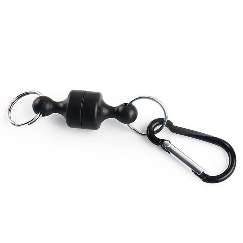 Catarama Magnetica De Pescuit Cu Breloc Carabinier Anti-cadere Clip de pescuit in aer liber Echipament de pescuit