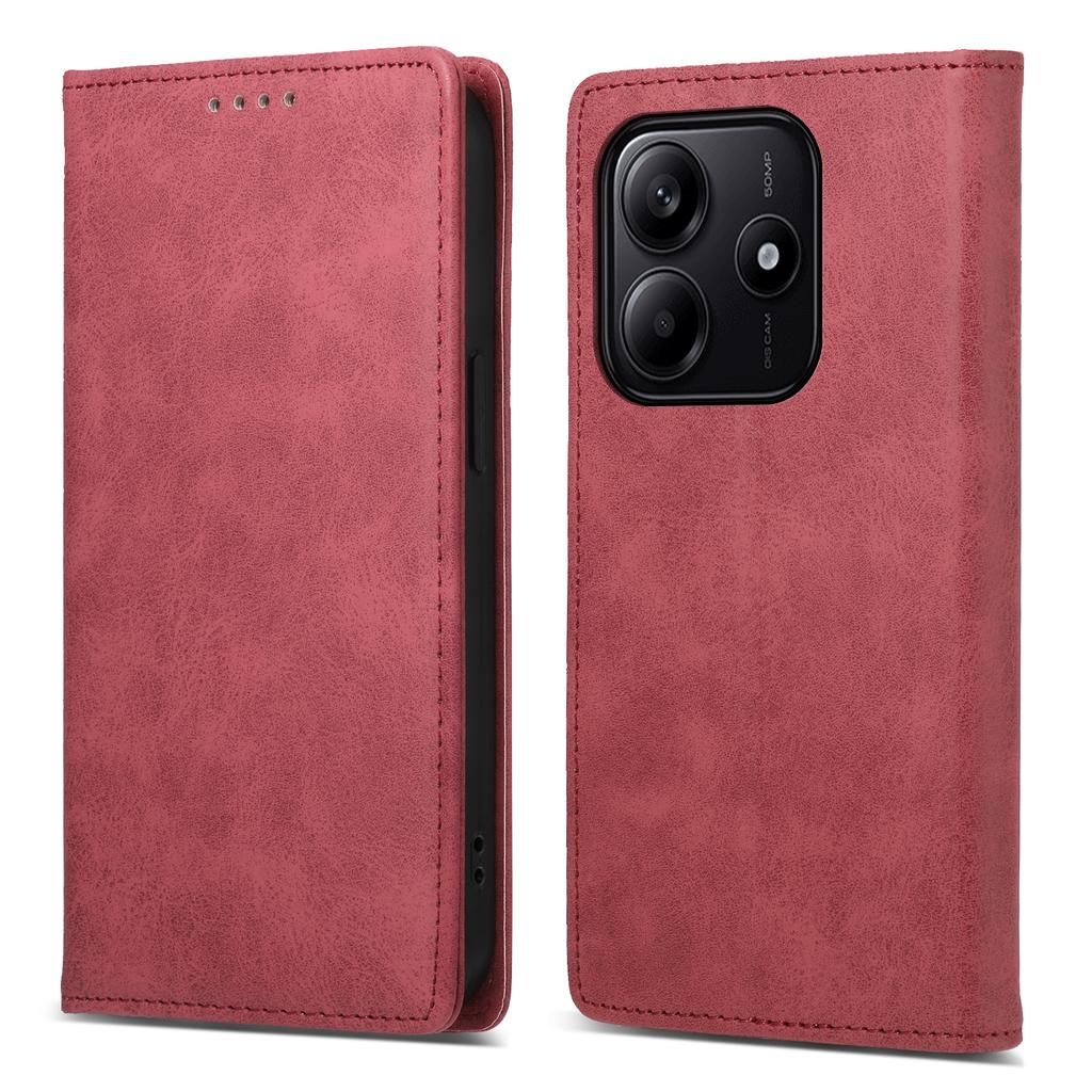 DF-05 For Xiaomi Redmi Note 14 5G Wallet Case RFID Blocking PU Leather Phone Cover