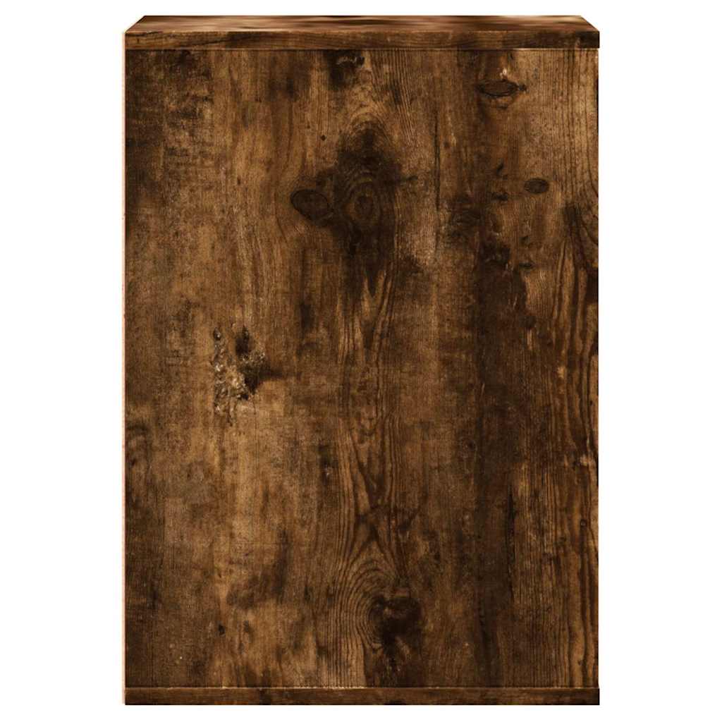 Vidaxl Komoda, Przydymiony Dąb, 40X41X58 Cm, Materiał Drewnopochodny