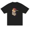 2025 Funny Cigarette Box Short-sleeved Men Women Trendy T-shirts Summer Cotton Top Tee Streetwear Loose Casual Harajuku
