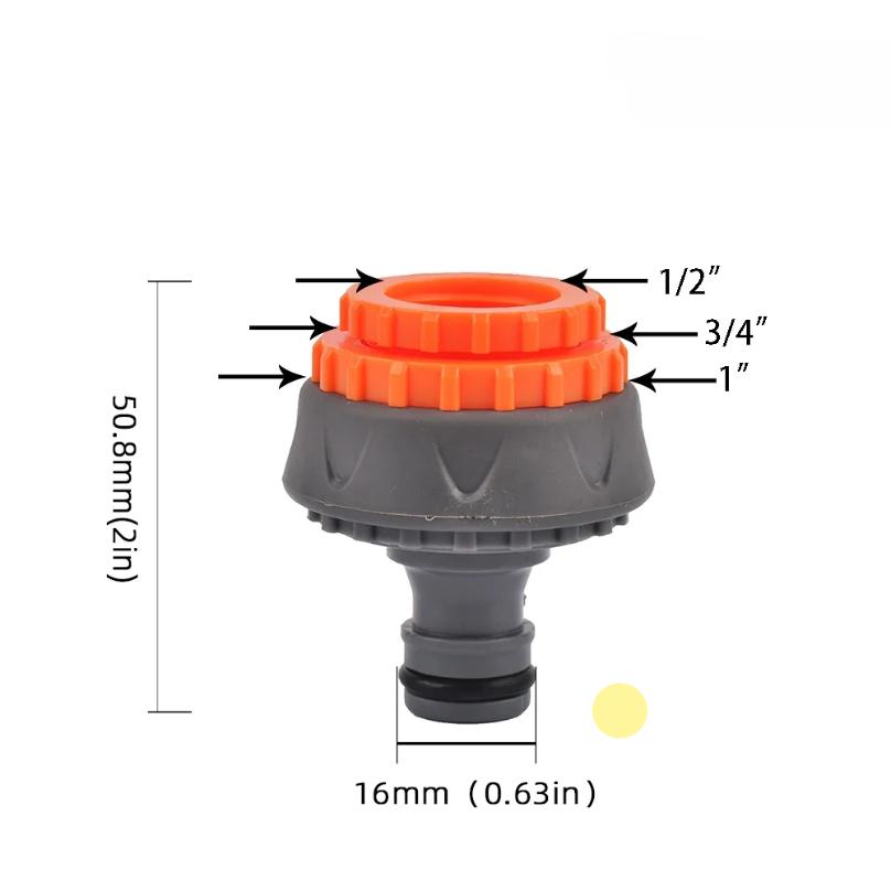 1 шт. 1/2  3/4  1  Садовые шланги Быстроразъемные адаптеры -EU BPS Резьбовые фитинги для кранов, распылителей и систем полива