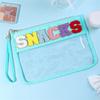 Clear Makeup Bag Travel Toiletry for Women, Transparent Cosmetic Pouch with Multiple Compartments