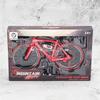 Mini 1:8 New Model Alloy Bicycle Diecast Finger Mountain Simulation Metal Bend Road Bike Collection Gifts Toys for children