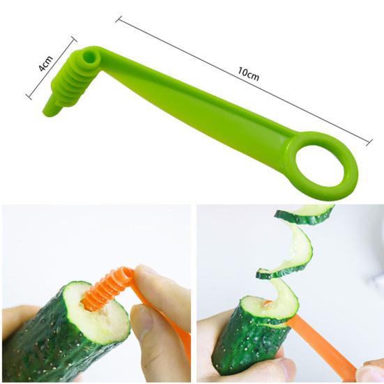 5Pcs Manual Slicer Spiral Screw Potato Carrot Cucumber Vegetables Cutting Tools