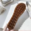 Spring  Summer Hollow Sandals Women's All-match Hole Shoes Flat with Soft Bottom Non-slip Peas Shoes Flat Bottom