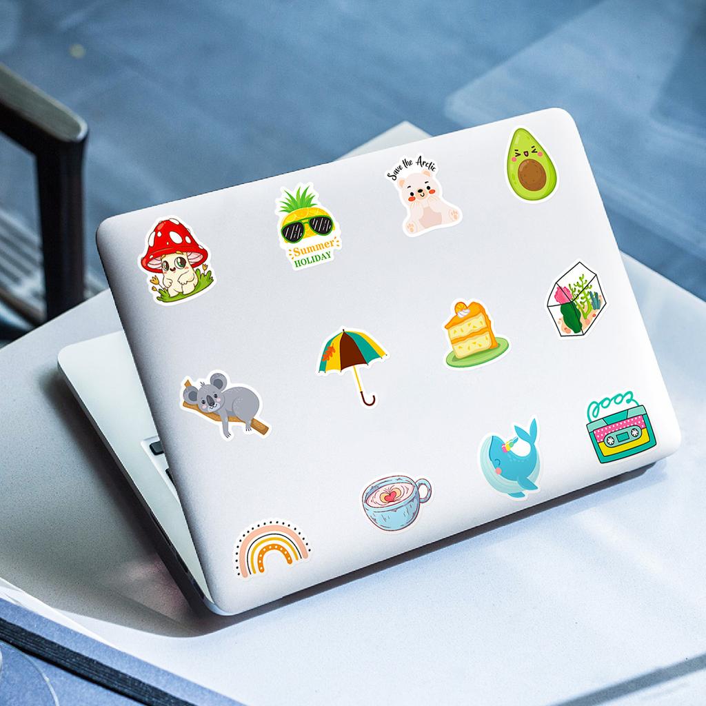 50 Stickers Network Map Mix And Match Cute Wind Cognitive Card Early Education Kindergarten Children'S Knowledge Waterproof Sticker