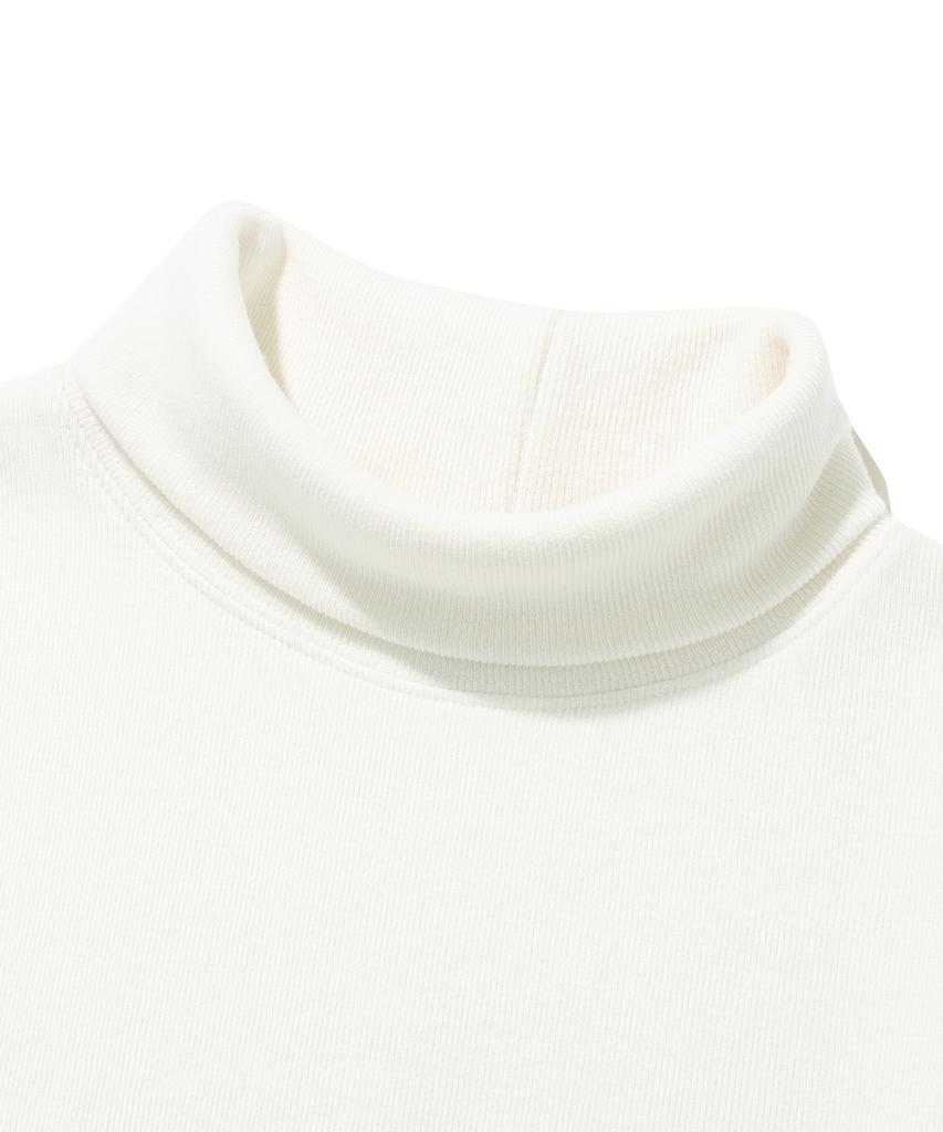 KNITTED Turtleneck Long Sleeve Knit Ivory