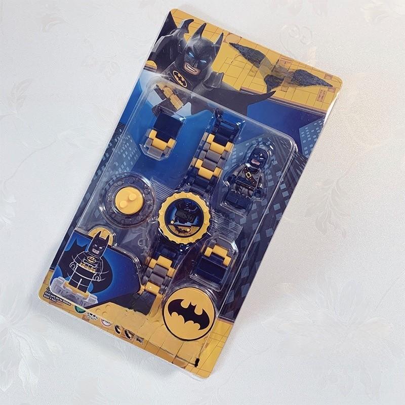 Batman Childrens Electronic Watch Toy With Rotating Blocks For Learning And Play