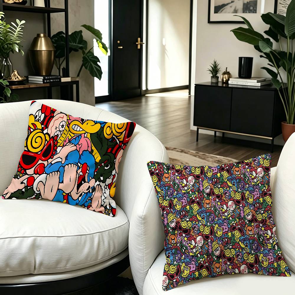 Japan Fashion Hysteric Mini Pillow Cushion Cover Pillowcase Living Room Sofa Home Decor Customized