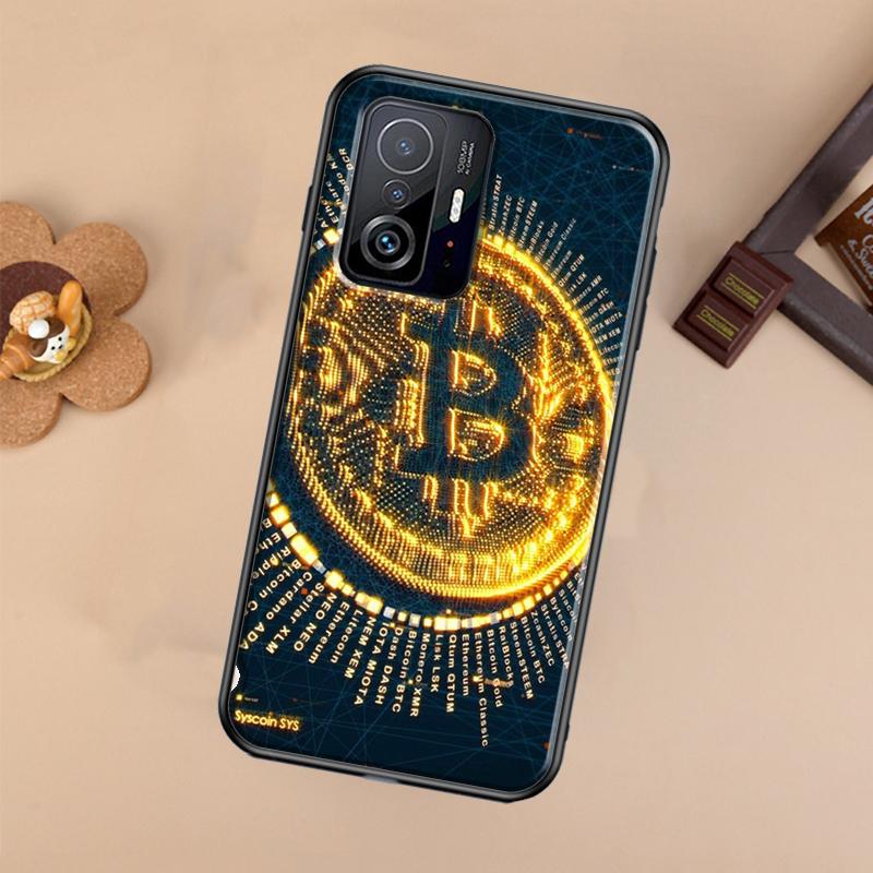 Bitcoins Coin Case For Xiaomi POCO X7 Pro X3 X5 X6 F3 F5 F6 M6 Pro 11T 12T 13T 14T Pro 13 14 Ultra Cover