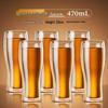 ZISIZ Double-Wall Insulated Craft Beer Glasses
