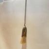 Korean Cha Jingyuan Style Tassel Necklace with Brush Pendant – Elegant, Niche Design, Long Chain for Sweaters