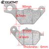 Scooter Front Disc Brake Pads For Super Soco CU3 CU2 CU Electric Bicycle Motorcycle Universal Parts Brass Alloys Brake Pads