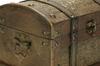 R_planning Antique Wooden Treasure Chest Box, Retro Vintage Decorative Trinket Box