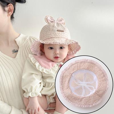 Baba Horgászsapka Tavasz Új Baba Pulóversapka Fiú és Lány Szuper Cuki Baba Sapka Baba és Gyermek Szabadtéri Sapka