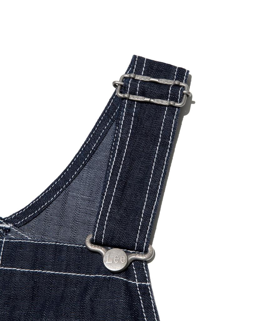 Lee Women'S Denim Overalls Skirt Indigo Dark