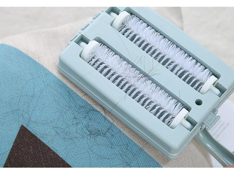 Velký prachový váleček s dlouhou rukojetí: Odstraňovač chloupků a zametač koberců pro úklid domácnosti (Postele, Pohovky)