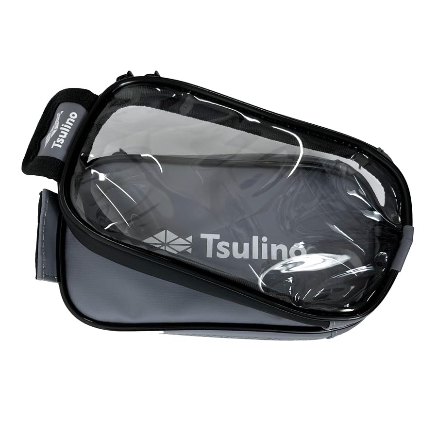 [Tsurino] See-Through Mobile Pouch, Cool Gray [Attachable to Game Life Jackets, etc.!]