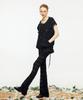 Pelimela Manuka Bootcut Lace Pants [Black]