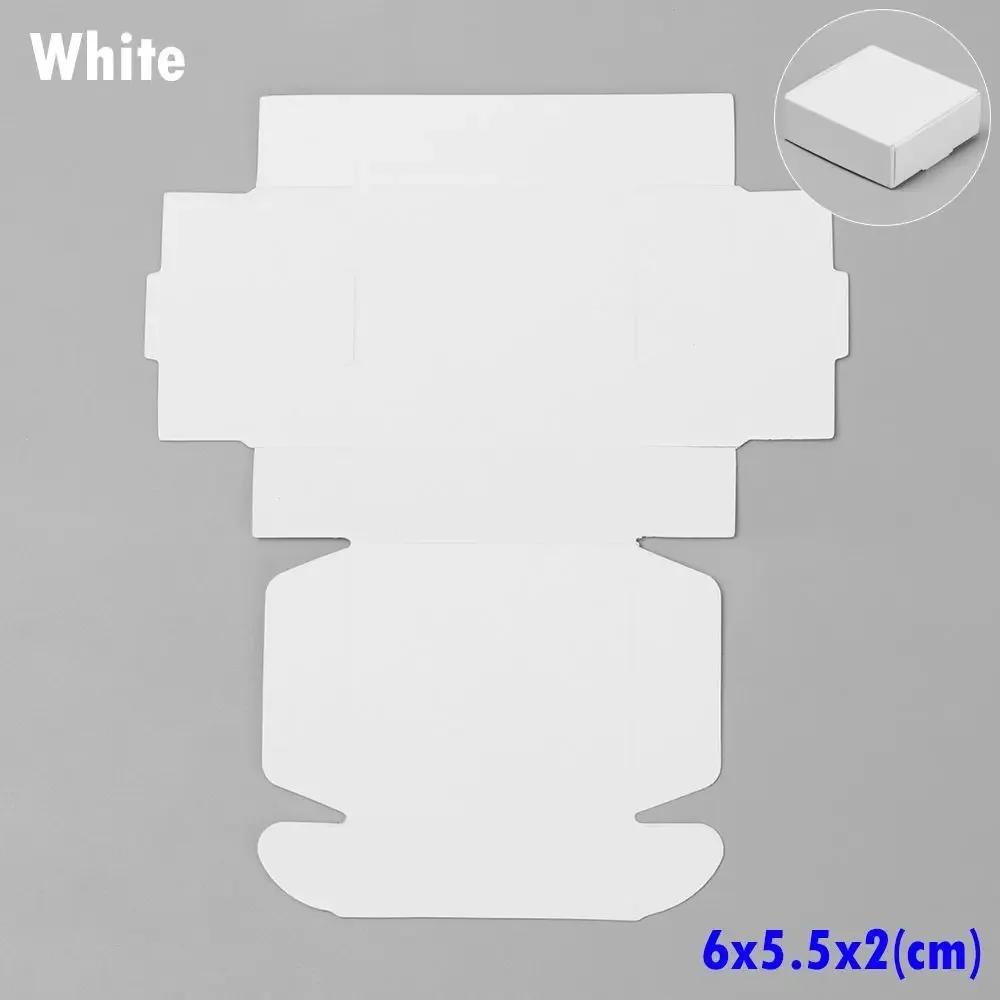 10pcs 9sizes Wedding Event Gift Craft Jewelry Candy Storage Cardboard Package Kraft Paper Box Wrapping