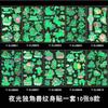 10Sheets Luminous Tattoo Anime Stickers Toys Children Body Art Temporary Fake Tattoos Waterproof Cartoon Unicorn Animal Mermaid