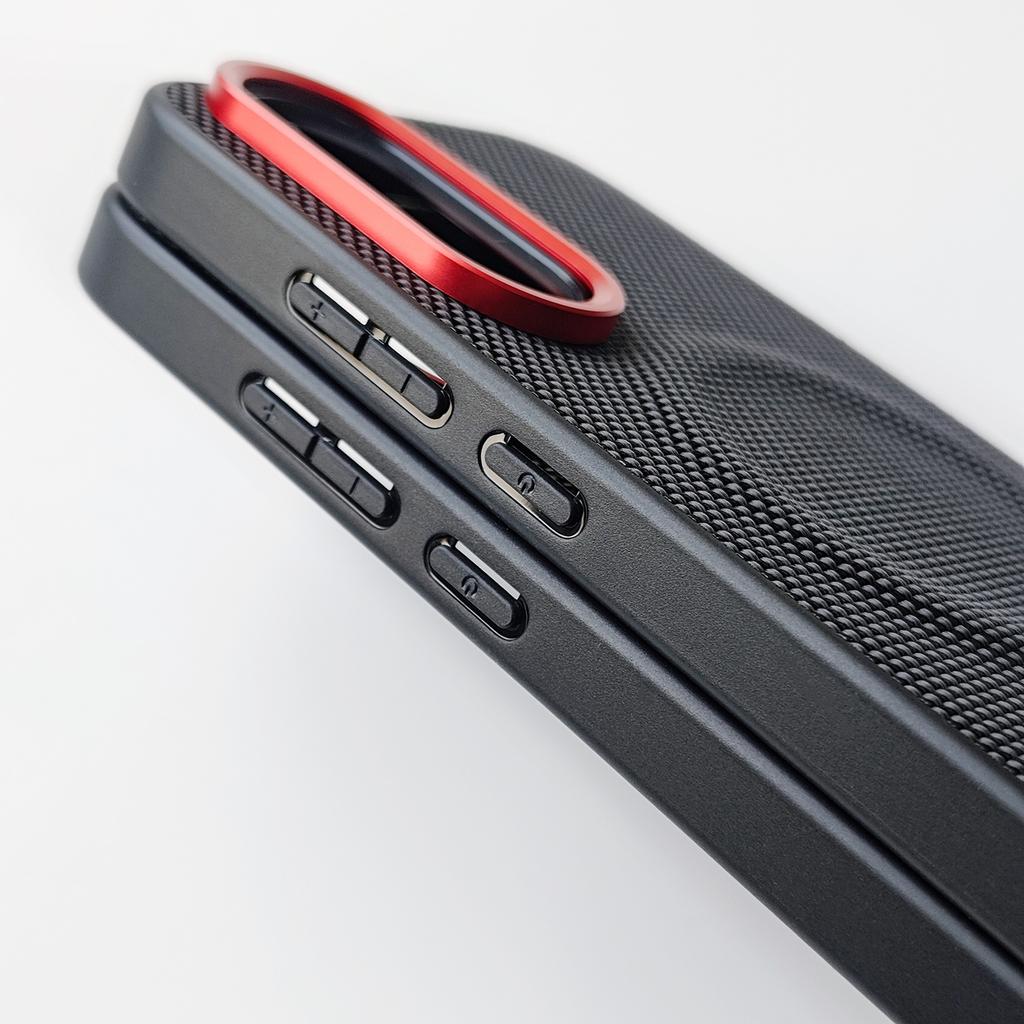Nylon Woven Matte Leather Phone Case for Poco X8 Pro Max X8Pro for MagSafe Magnetic Wireless Charging Protective Cover