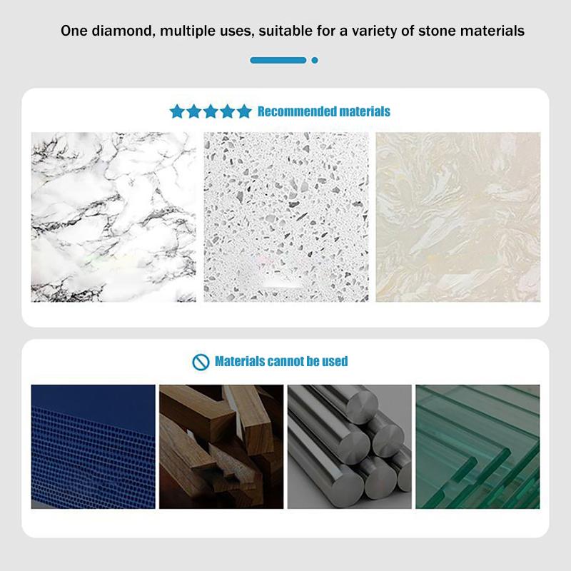 M10 Brazed Diamond Washbasin Core Drill Bit Hole Opener Table Basin Tool For Granite Marble Tile Drilling Cutter