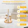 Roll Paper Towel Holder Iron Papers Roll Holder Vertical Papers Towel Storage Racks Kitchen Paper Organiser for Kitchen Supplies