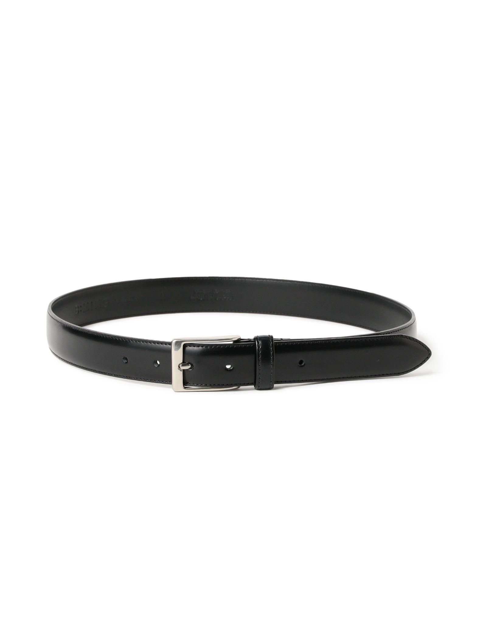 

B:MING LIFE STORE by BEAMS Leather Dress Belt, Men s, Black, Size M, 2025 Spring/Summer