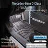 Mercedes-Benz C-Klasse Voll-TPE Fußmatten mit Schwellern - 25-teiliges Set