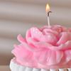 Neue 3D Große Pfingstrosenblüte Silikon Kerzenformen DIY Blumen Kerze Gips Harz Seife Schokolade Herstellung Form Valentinstagsgeschenk
