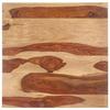 Table Top Solid Wood 25-27 Mm 60x60 Cm