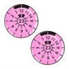 Pack Of 2 3D Gel Raised License Plate Inspection Stickers Strong Waterproof Car Decors Long Lasting Car Inspection Label